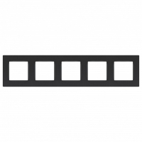 Рамка на 5 постов Эра Эра 12 12-5205-12