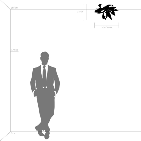 754169 Потолочная люстра Lightstar Turbio 