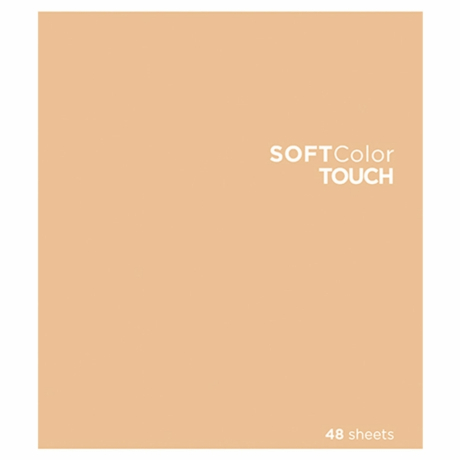 Нарушена упаковка!  <386435> Тетрадь А5 48 л., ПЗБМ, скоба, клетка, Soft Touch, брайль 3D, "СофтКолорТач", микс в спайке, 28213 (404459)
