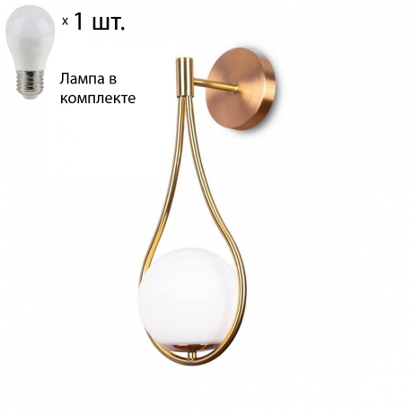 Бра с лампочкой APLOYT APL.623.01.01+Lamps 