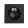 900251 Cветод встраиваем спот ZARATE, 2W(LED), 3000K, 90lm, алюминий, черный/пластик, белый Eglo 