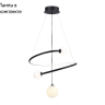 Люстра с пультом и с лампочкой Ambrella light FL66303+Lamps 