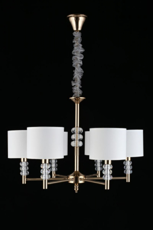 Люстра подвесная со светодиодными лампочками E14, комплект от Lustrof. №280340-657018 