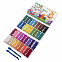 Нарушена упаковка!  <603302> Пластилин классический BRAUBERG KIDS, 36 цветов, 540 грамм, стек, ВЫСШЕЕ КАЧЕСТВО, 106678 (106678)