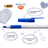Нарушена упаковка!  <375858> Ручки шариковые с грипом BIC "Round Stic Exact", НАБОР 4 шт./3 ЦВЕТА (синий, черный, красный), линия письма 0,28 мм, блистер, 932858 (143979)