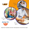 Нарушена упаковка!  <375858> Ручки шариковые с грипом BIC "Round Stic Exact", НАБОР 4 шт./3 ЦВЕТА (синий, черный, красный), линия письма 0,28 мм, блистер, 932858 (143979)