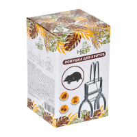 Нарушена упаковка.  <295561> HELP Ловушка для КРОТОВ механическая, 10x12x20 см /24 80269