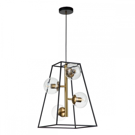 Подвесной светильник Indigo Faccetta 13005/A/4P Black 