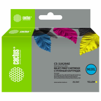 Картридж струйный CACTUS (CS-3JA29AE) для HP OfficeJet Pro 9010/9010e/9012/9014, желтый (364204)
