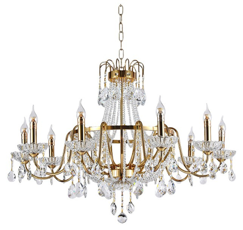 Подвесная люстра Newport ESMERALDA 1410/C bronze 