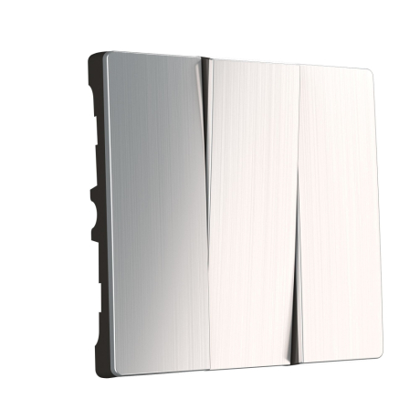 Клавиши для выключателя трехклавишного Werkel глянцевый никель W1139002