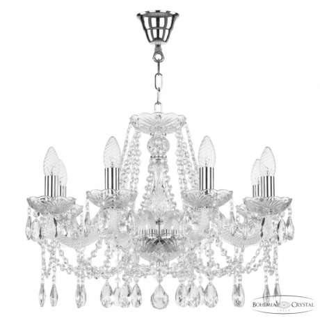 Подвесная люстра Bohemia Ivele Crystal 107 107/8/200 Ni 