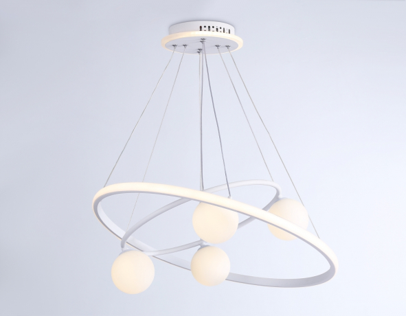 Люстра с пультом и с лампочкой Ambrella light FL66321+Lamps 