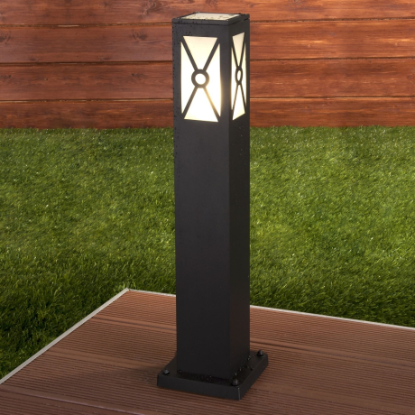 1406 TECHNO черный Уличный столб Elektrostandard TECHNO