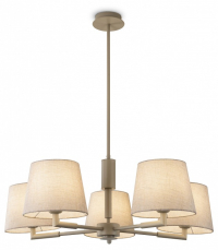 Люстра на штанге Freya Butler FR2057PL-05BG