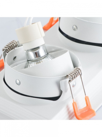 Встраиваемый светильник с лампочками. Комплект от Lustrof. №132261-616200 