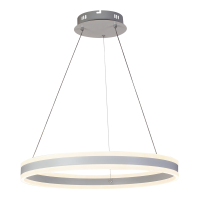 Подвесная диммируемая люстра с пультом ДУ Profit Light 6036/1 WHT 136W