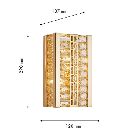 Настенный светильник Favourite Theatrum 4206-2W 