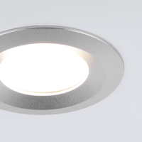 Встраиваемый светильник Elektrostandard 110 MR16 серебро (a053334)