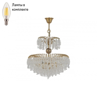 Люстра подвесная с лампочками Arti Lampadari Bronte E 1.5.40.106 G+Lamps