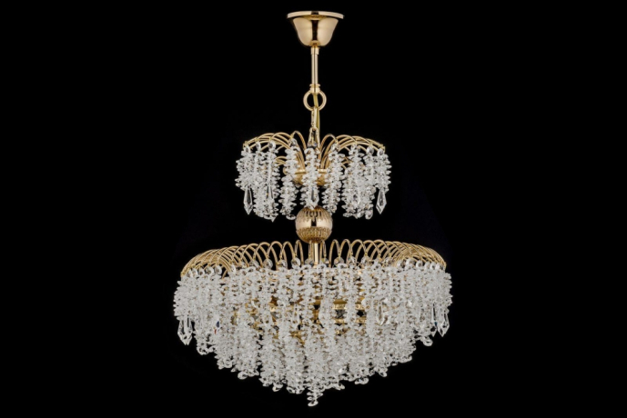 Люстра подвесная с лампочками Arti Lampadari Bronte E 1.5.40.106 G+Lamps 