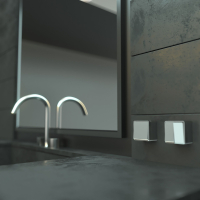 Выключатель одноклавишный влагозащищенный (серебряный) Werkel Gallant W5010206 (a052767)