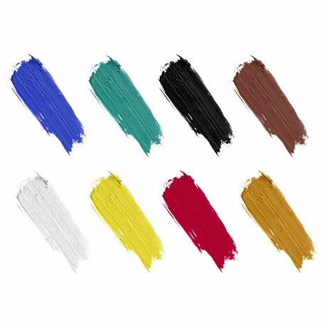 Нарушена упаковка! <620664> Гуашь ЮНЛАНДИЯ "ШКОЛЬНАЯ", 8 цветов по 17,5 мл, 192383 (192383)