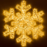 Светодиодная фигура Снежинка теплый свет Ardecoled ARD-Snowflake-M11-1250x1200-604Led Warm (34261)