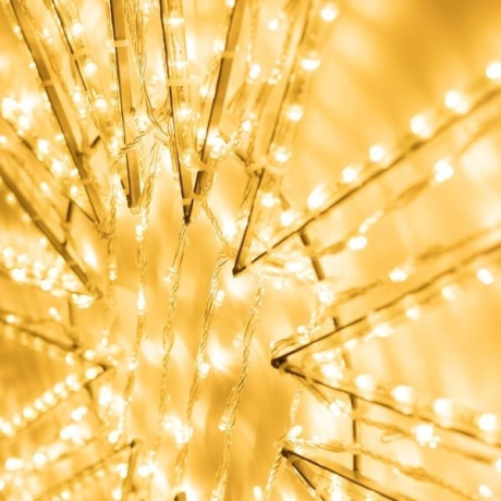 Светодиодная фигура Снежинка теплый свет Ardecoled ARD-Snowflake-M11-1250x1200-604Led Warm (34261)