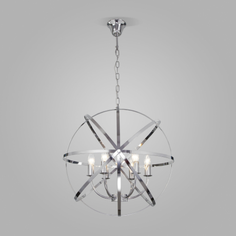 Подвесная люстра Eurosvet Santi 60139/6 хром 
