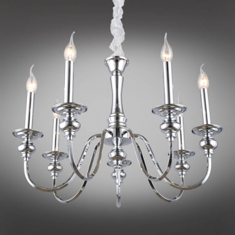 Люстра подвесная со светодиодными лампочками E14, комплект от Lustrof. №230015-657192 