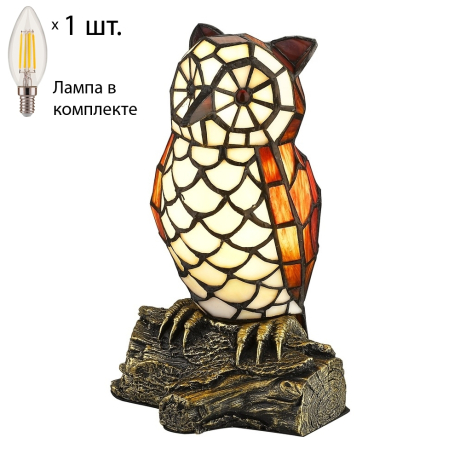 Настольная лампа с лампочкой Velante 808-804-01+Lamps 