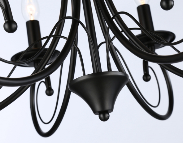 Люстра подвесная с лампочками Ambrella light TR9612+Lamps 