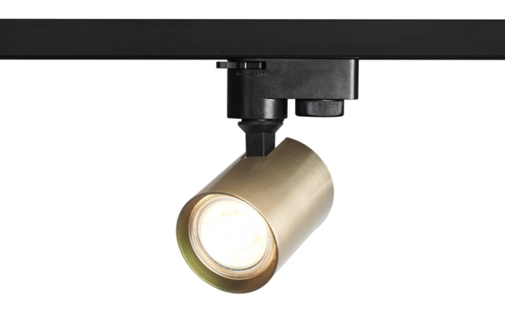 Однофазный светильник для трека Crystal Lux CLT 0.31 001 60 BL-BZ 