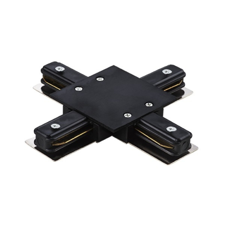 Однофазный Х-образный соединитель для встраиваемого шинопровода Barra Lightstar 501147 