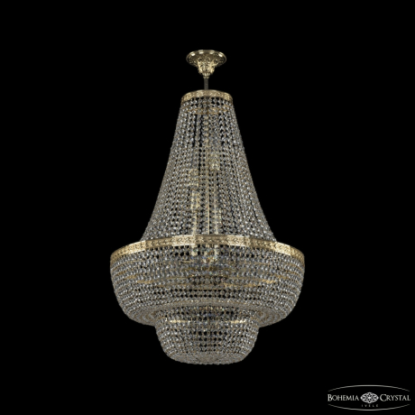 Люстра на штанге Bohemia Ivele Crystal 19091/H2/55IV G 