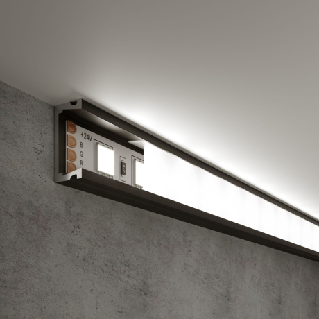 2м. Накладной алюминиевый профиль для светодиодной ленты Elektrostandard LL-2-ALP006 (a053619) 