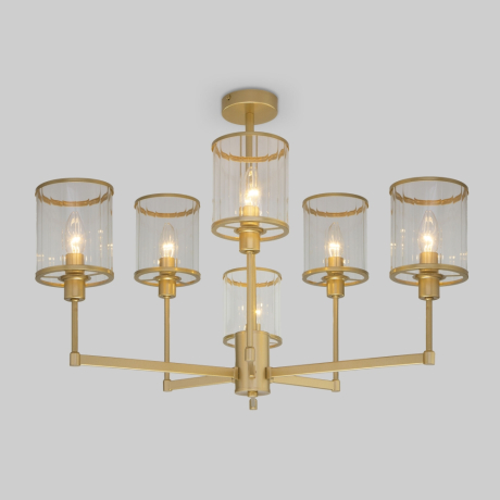 Люстра на штанге Eurosvet 60144/6 золото (a061942) 