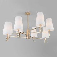 Люстра на штанге Eurosvet 60137/8 золото (a060129)