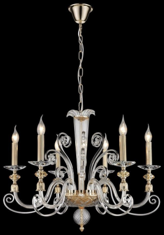 Люстра подвесная со светодиодными лампочками E14, комплект от Lustrof. №277143-623099 