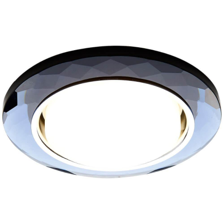 Встраиваемый точечный светильник GX53 Ambrella light Classic G8077 BK 