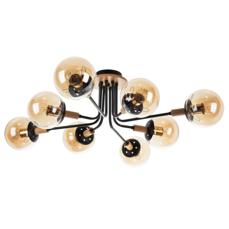 Потолочная люстра Oxford Arte lamp Oxford A2716PL-8BK 