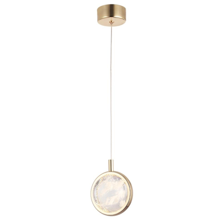 Подвесной светодиодный светильник Crystal Lux Cielo SP6W Led Gold 