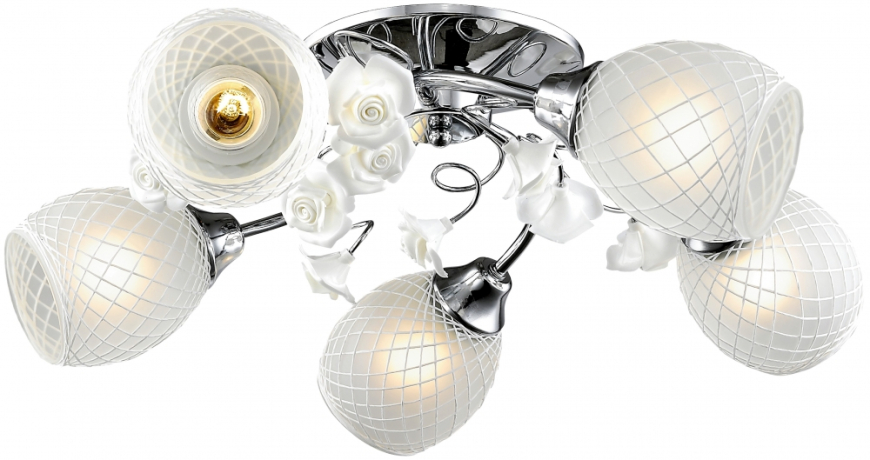 Потолочная люстра Velante с поддержкой Маруся 705-107-05-М 