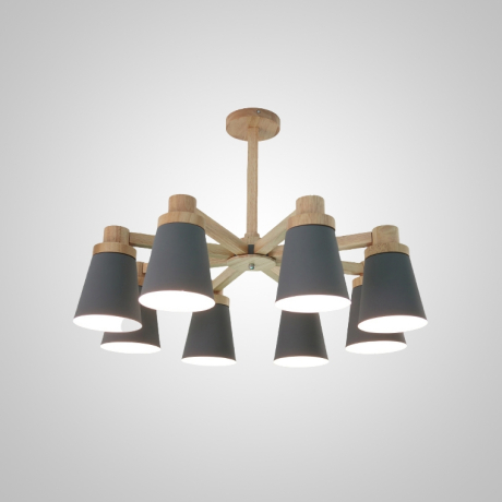 Люстра на штанге Prop 3 Grey ImperiumLoft prop01 (191988-23) 