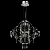 Cветильник подвесной, LED, 42x1W, 3000/4000/6000K Wertmark FEDELE WE338.06.103