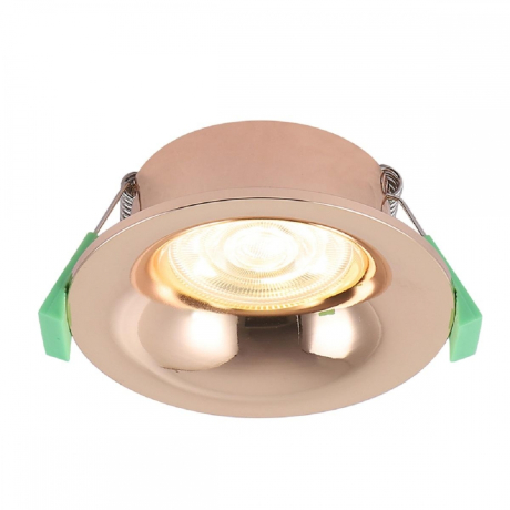 Светильник точечный с Led лампочками в комплекте CRYSTAL LUX CLT 004C1 GO+Lamps 