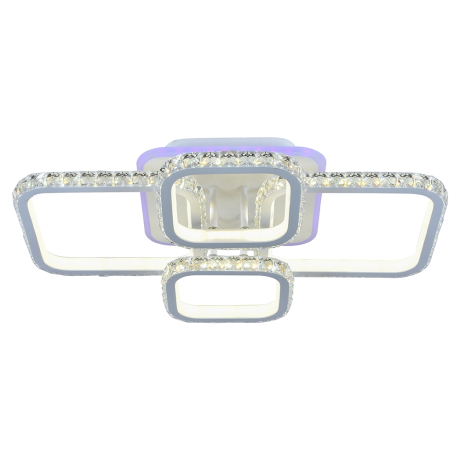 Светодиодная диммируемая люстра с ПДУ Profit Light 8088/2+2 WHT 