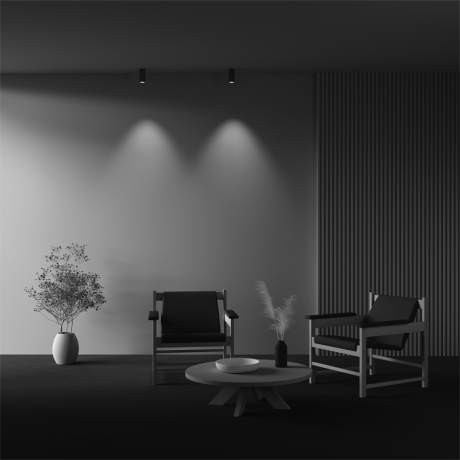 Потолочный светильник Technical C056CL-L12W3K-W-BS FOCUS LED 