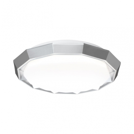 7671/DL COLOR SN Светильник пластик/белый/хром LED 48Вт 3000-6000К D435 IP43 пульт ДУ VAXIN SONEX 